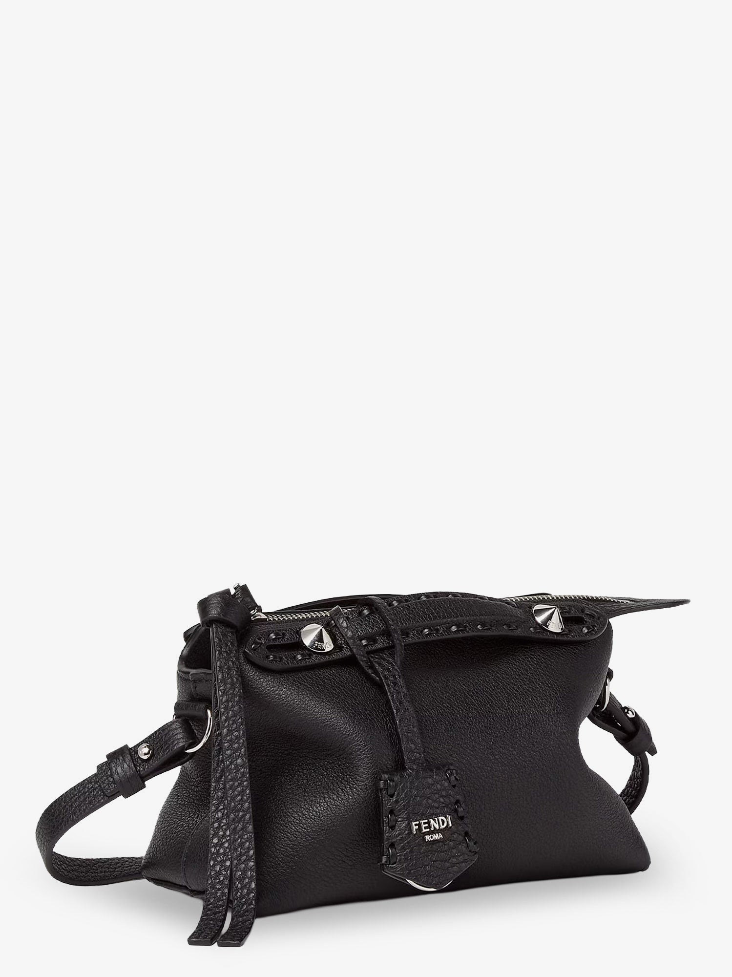 Fendi Mini By The Way Leather Crossbody Bag - 3