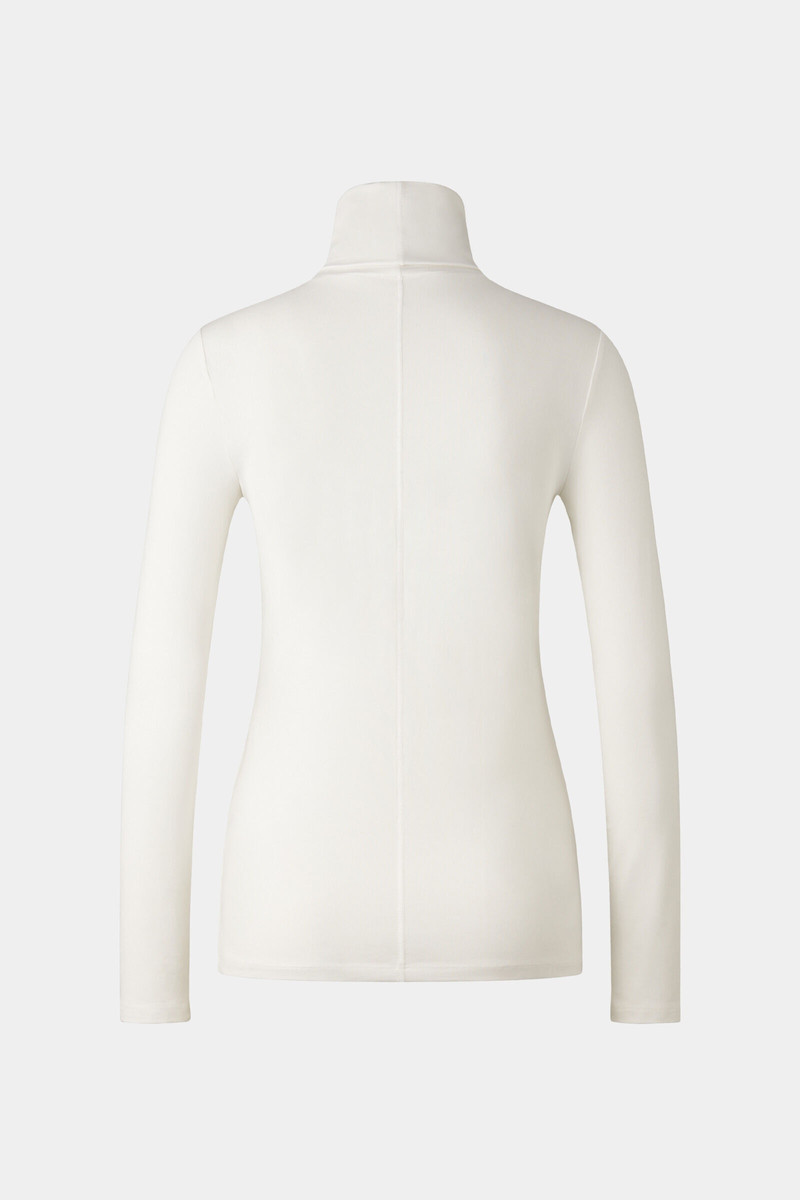 BOGNER Katinka Long-sleeved turtleneck in Off-white outlook