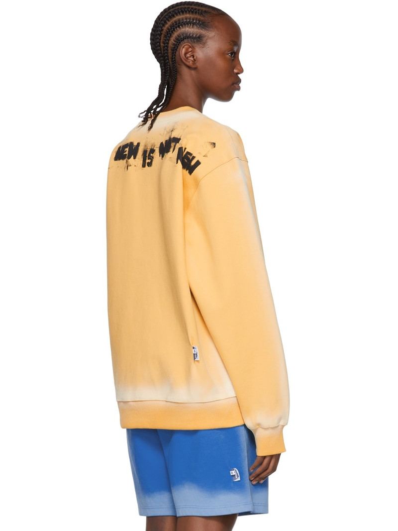 Yellow Cotton Sweatshirt 3