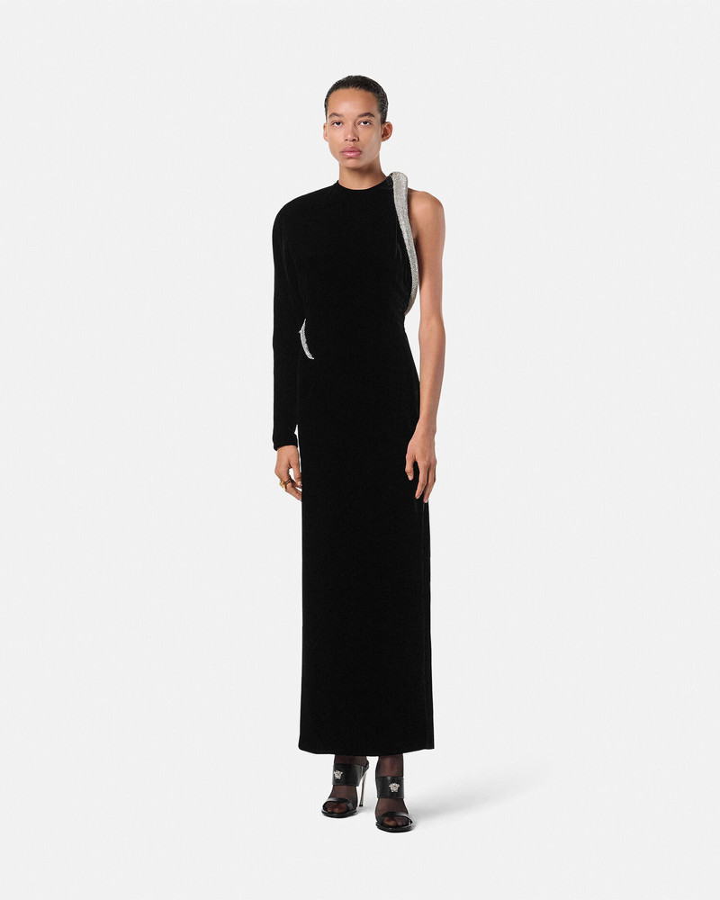 Torchon Velvet Fitted Gown 4