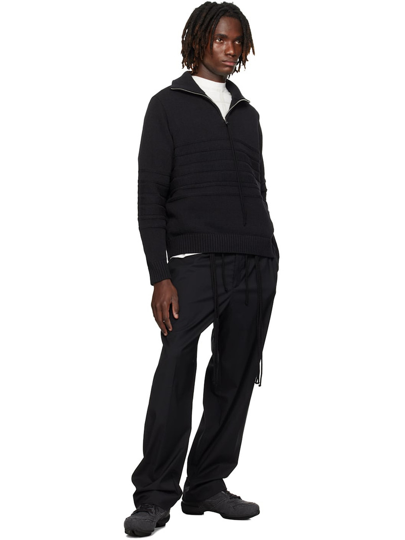 Craig Green Black Tape Knit Polo outlook