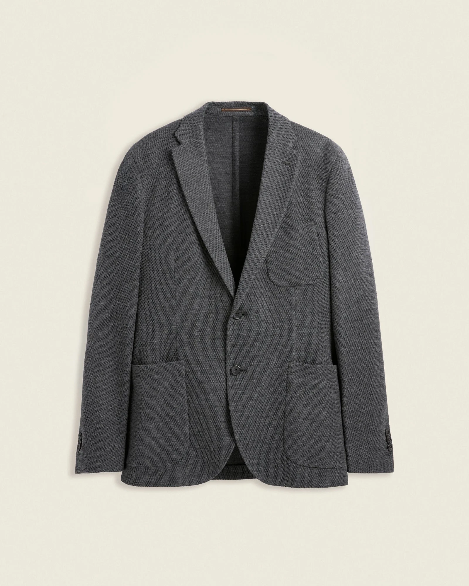 Slim fit Hopsack jersey jacket - 1
