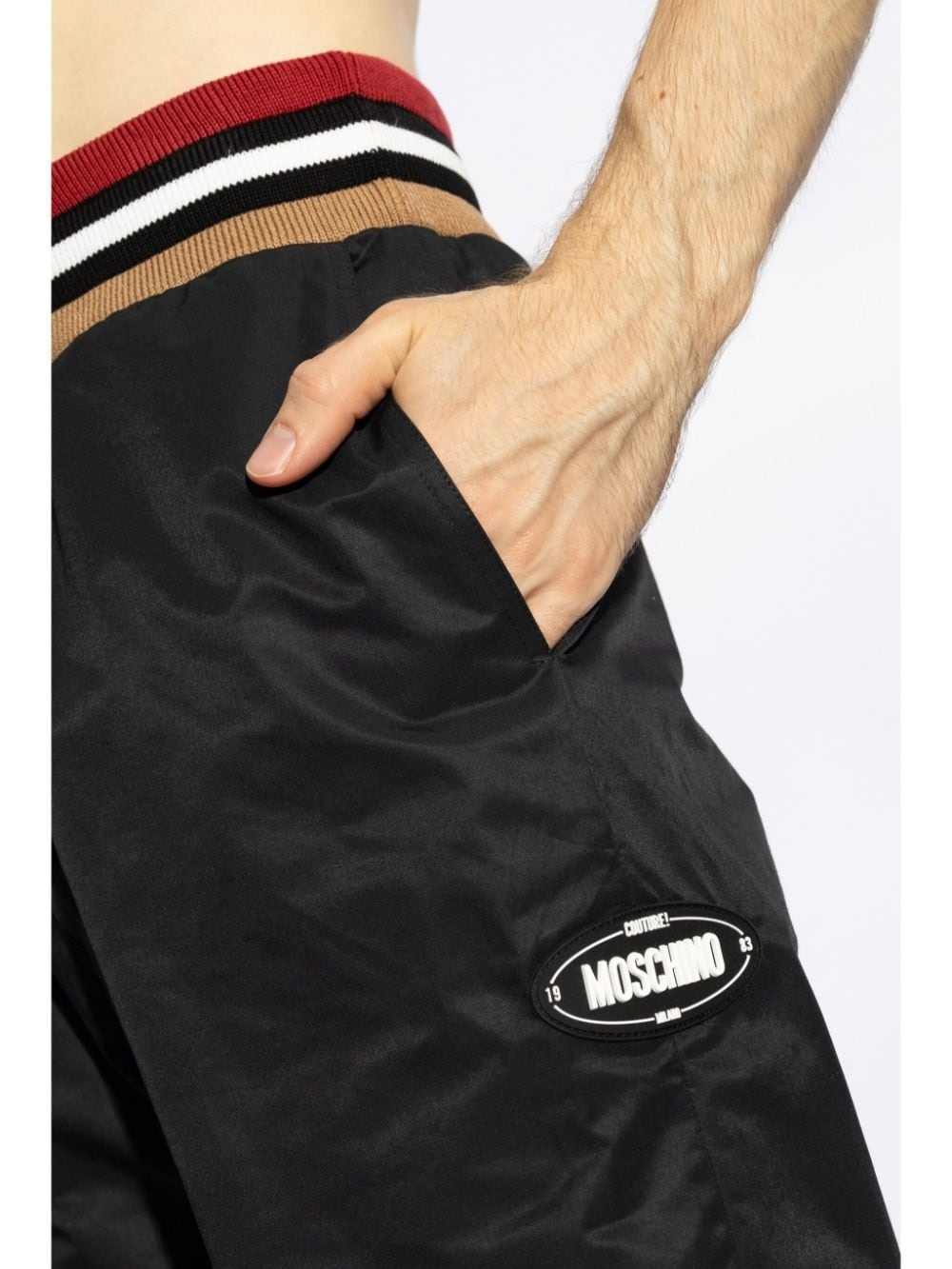 logo-patch track pants - 5