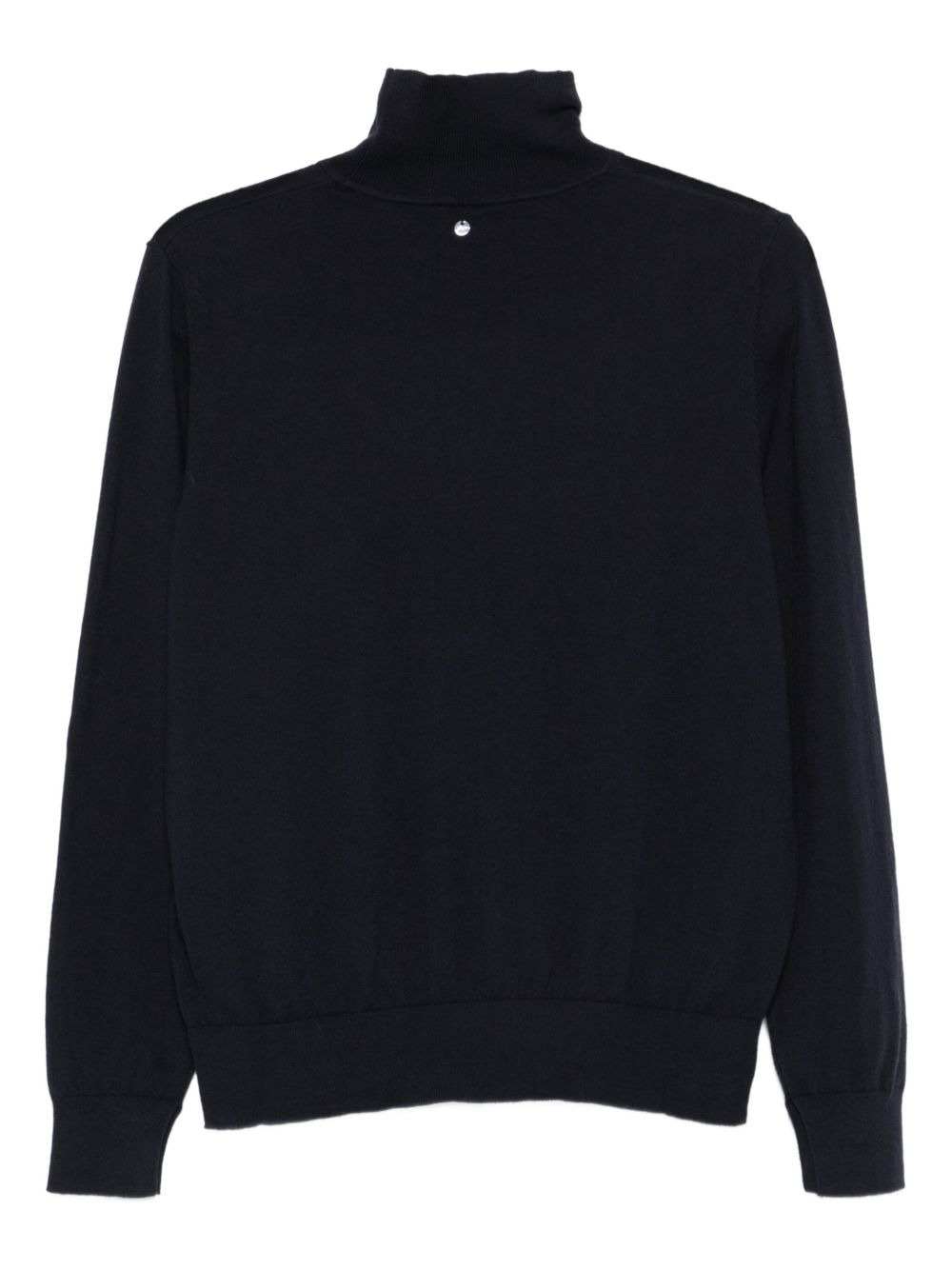 turtleneck cotton-wool blend sweater - 2