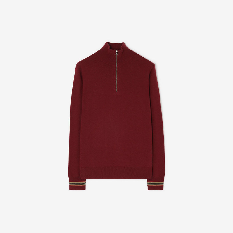 Wool Half-zip Sweater 1