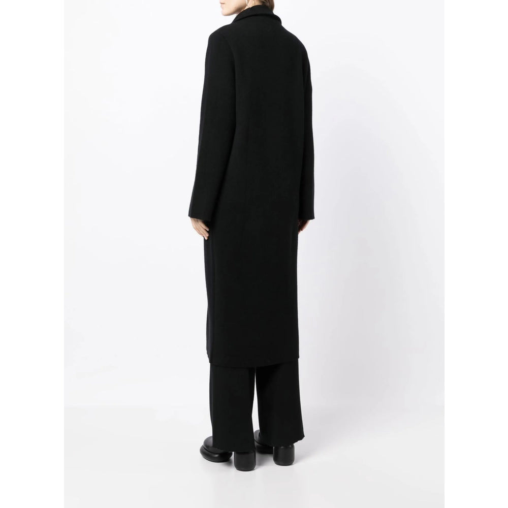 Lisa Yang Black Coats - Single Breasted Coats Women - 3
