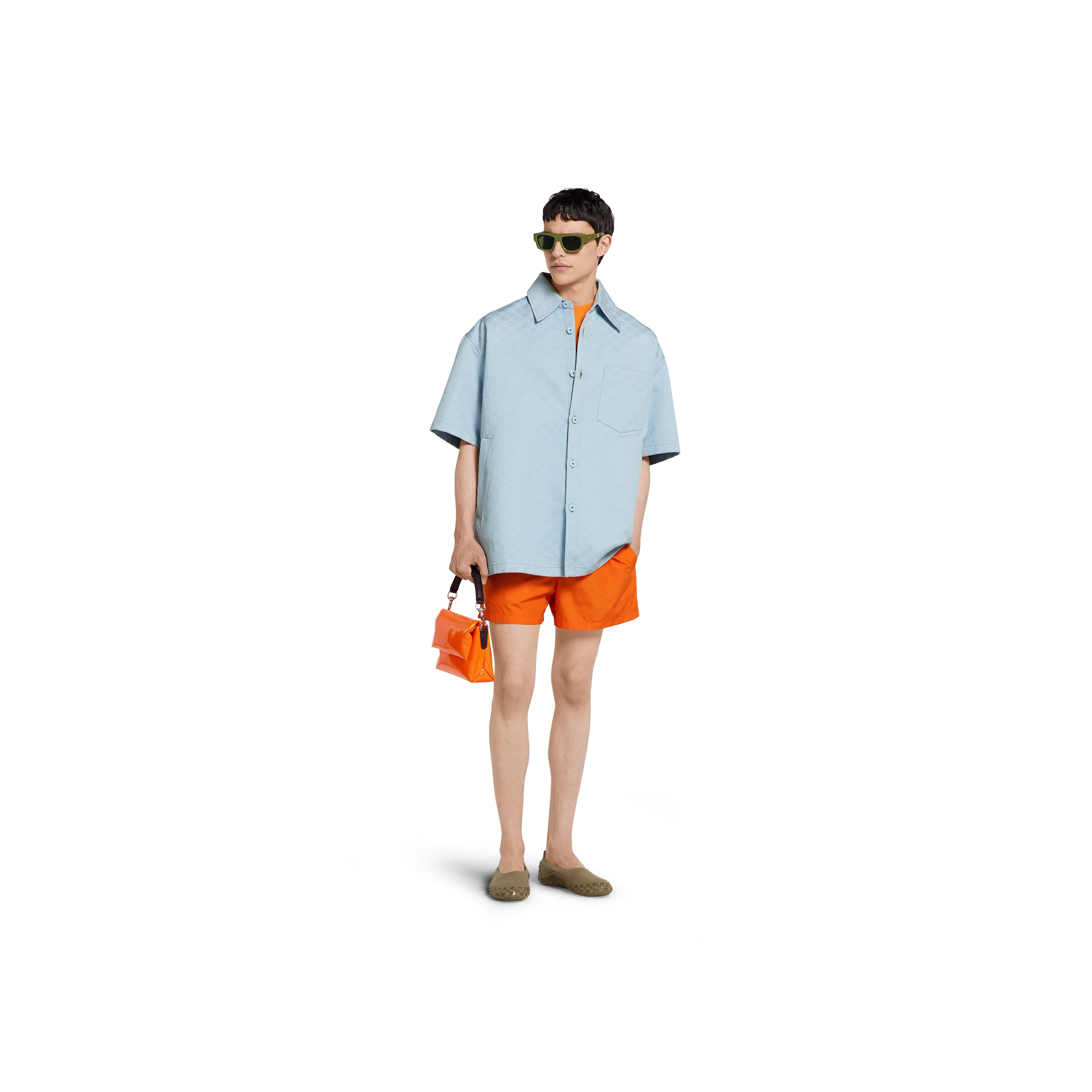 Technical poplin swim short - 2