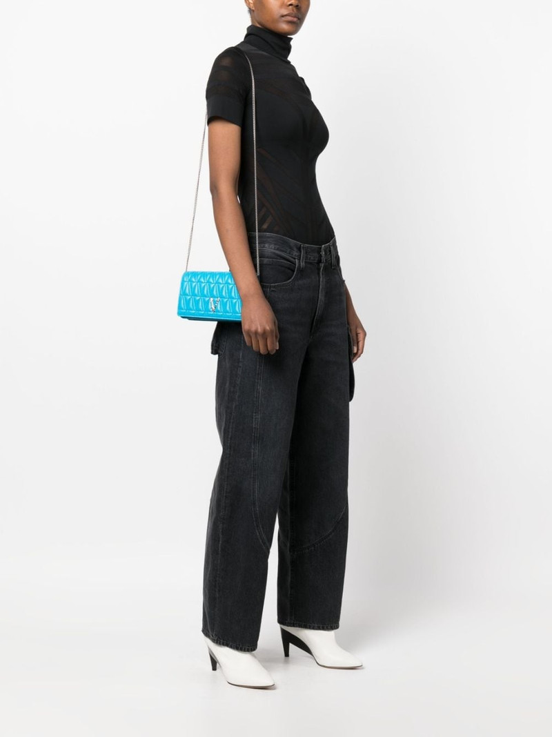 VERSACE Virtus quilted crossbody bag outlook