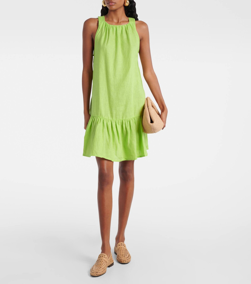 ASCENO Adana linen minidress outlook