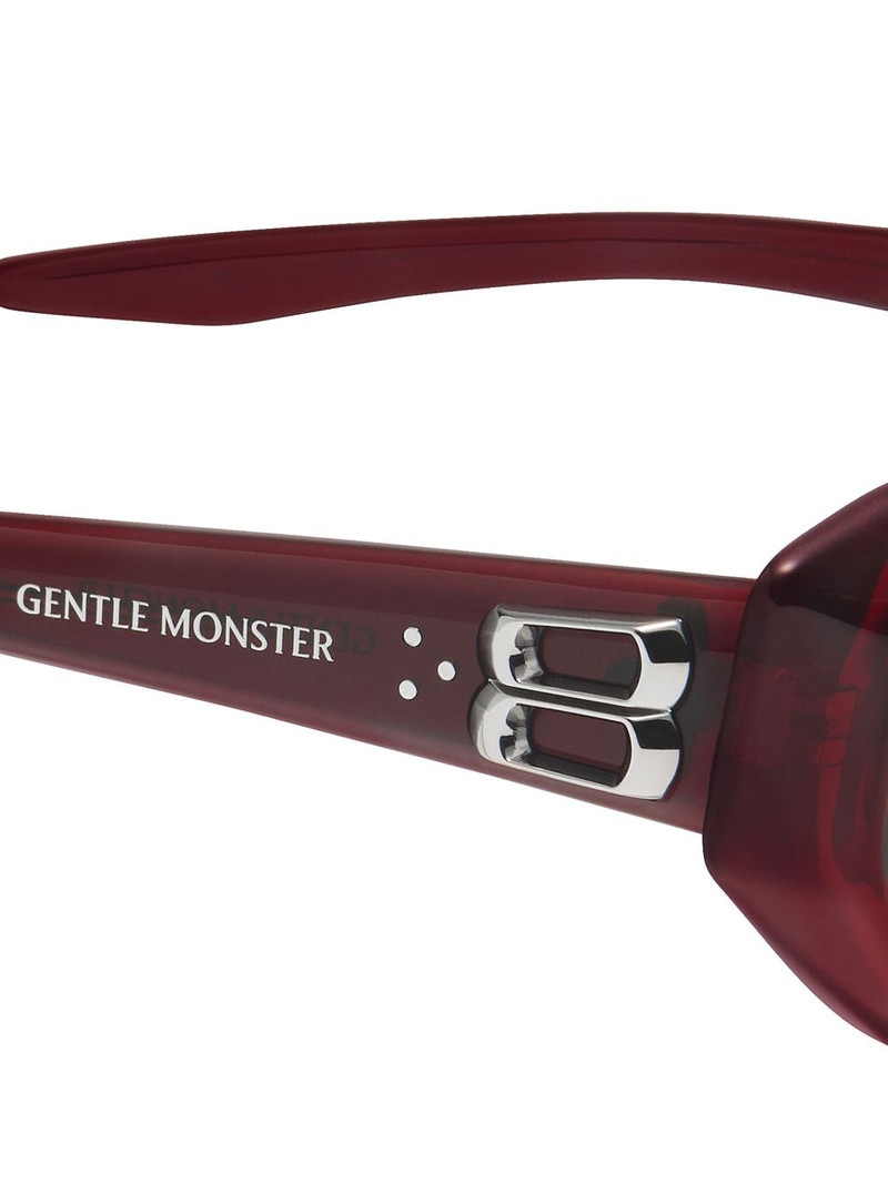 geometric-frame sunglasses 4