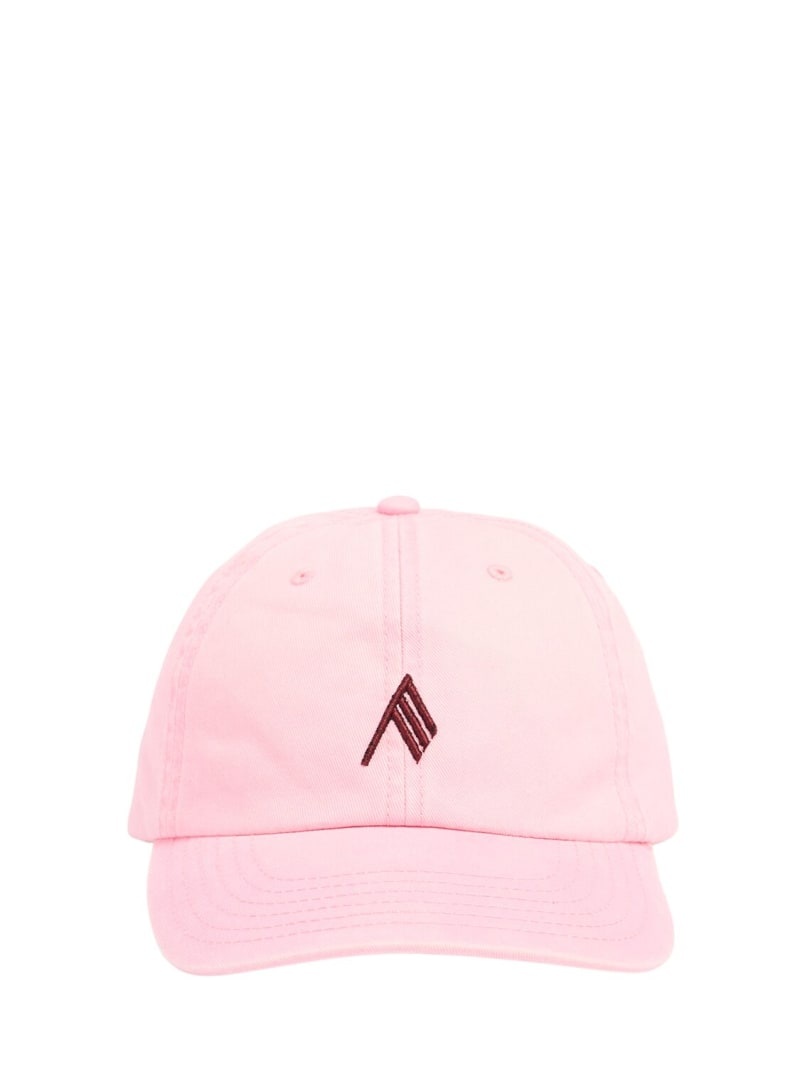 Logo cotton baseball cap - 1