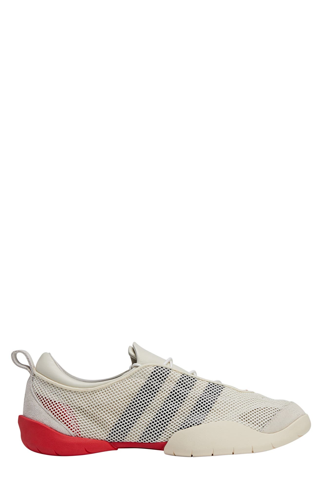 Y-3 Regu Sneaker in Cream White/Scarlet/White at Nordstrom - 3