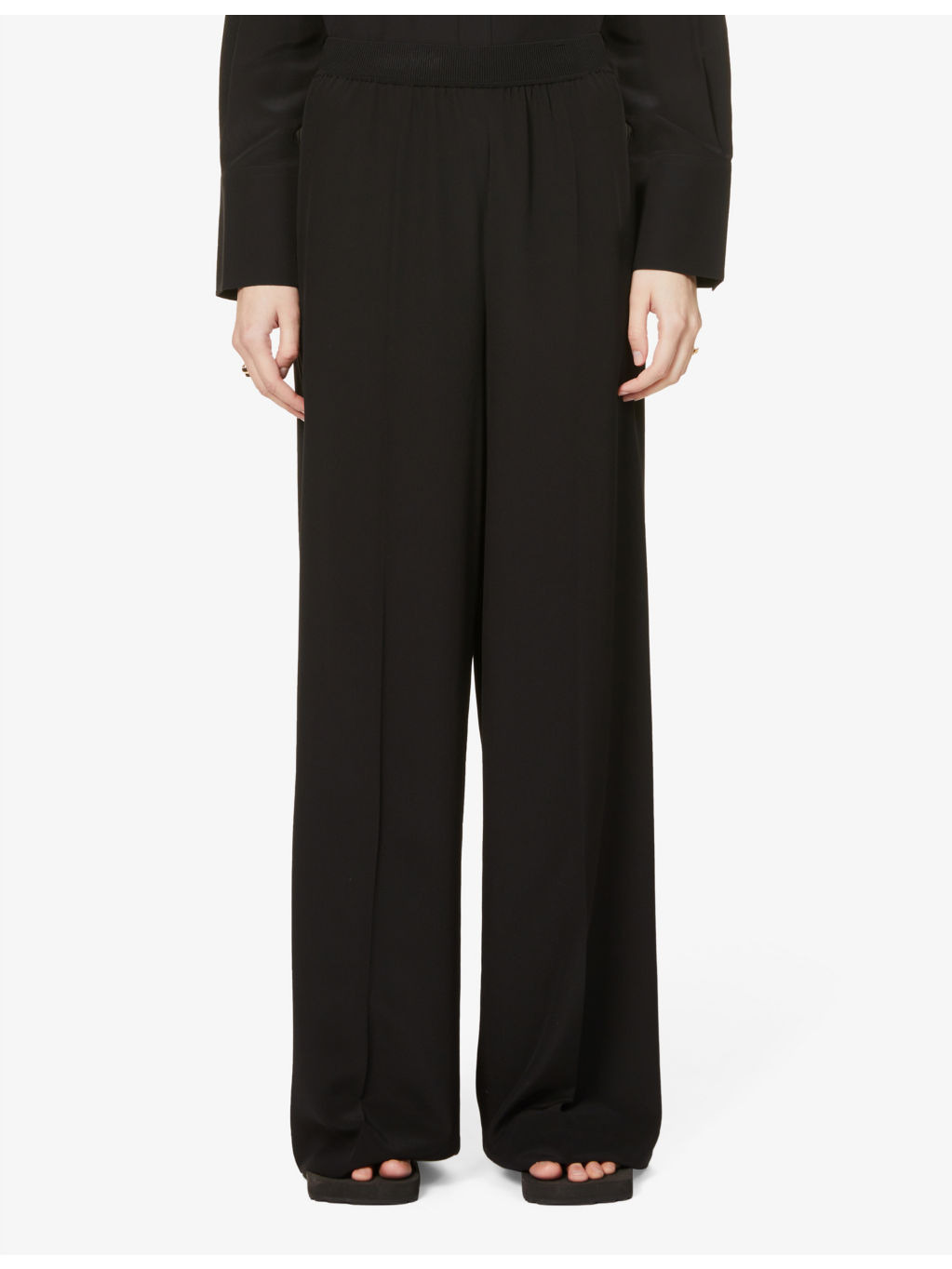 Hulin relaxed-fit silk trousers - 3
