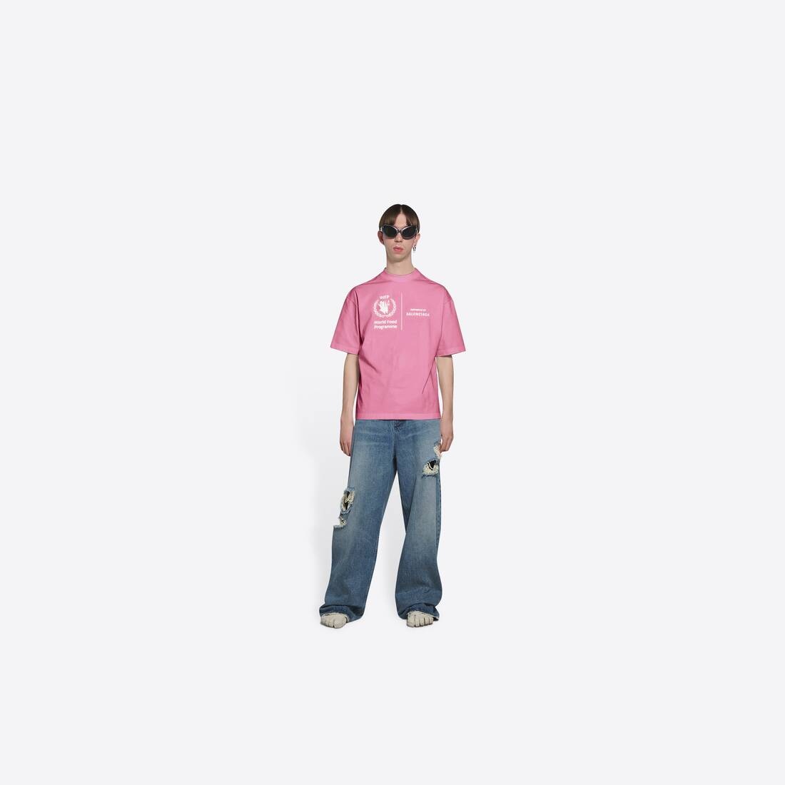 Men's Wfp Medium Fit T-shirt in Pink - 6