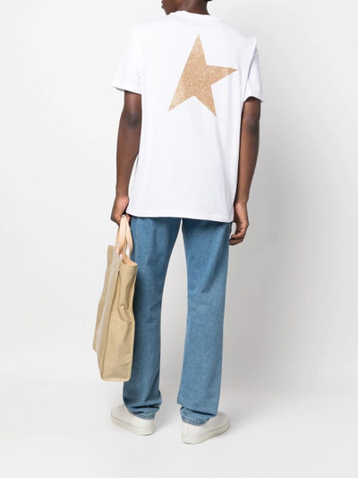 Golden Goose chest logo-print detail T-shirt outlook