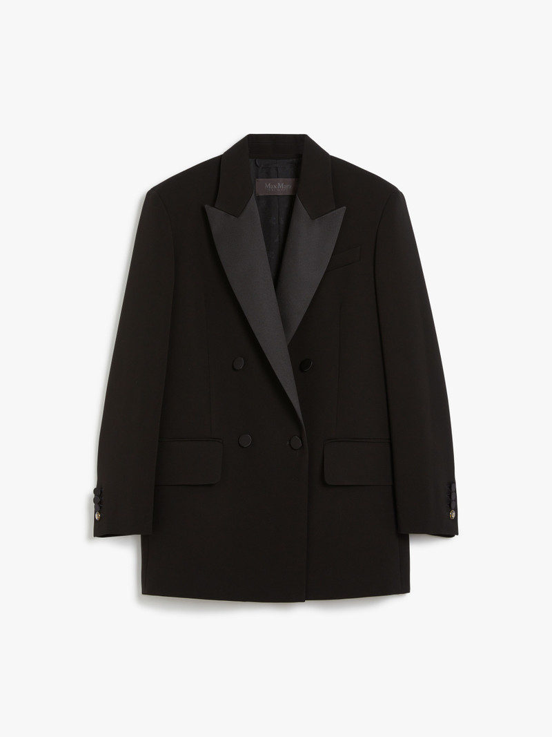 GABARRA Double-breasted cady blazer 1