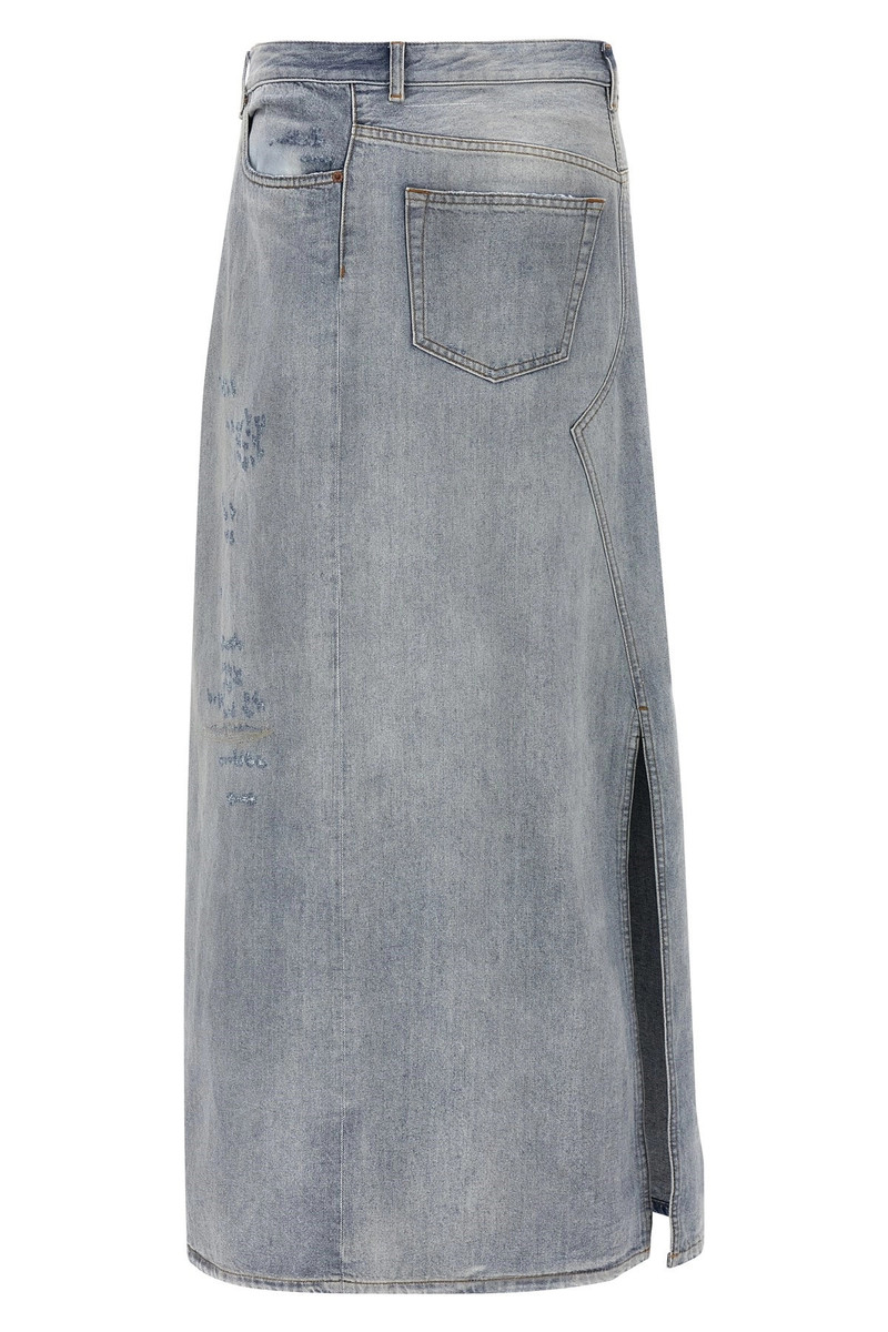 MM6 Maison Margiela Asymmetrical construction skirt outlook
