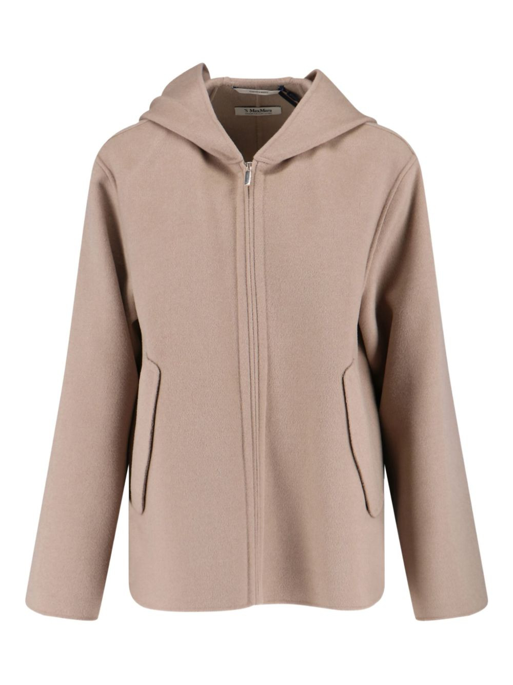 hooded zip-front jacket - 1