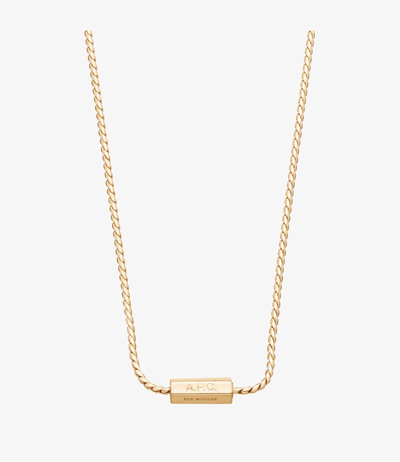 A.P.C. ANGLE NECKLACE outlook