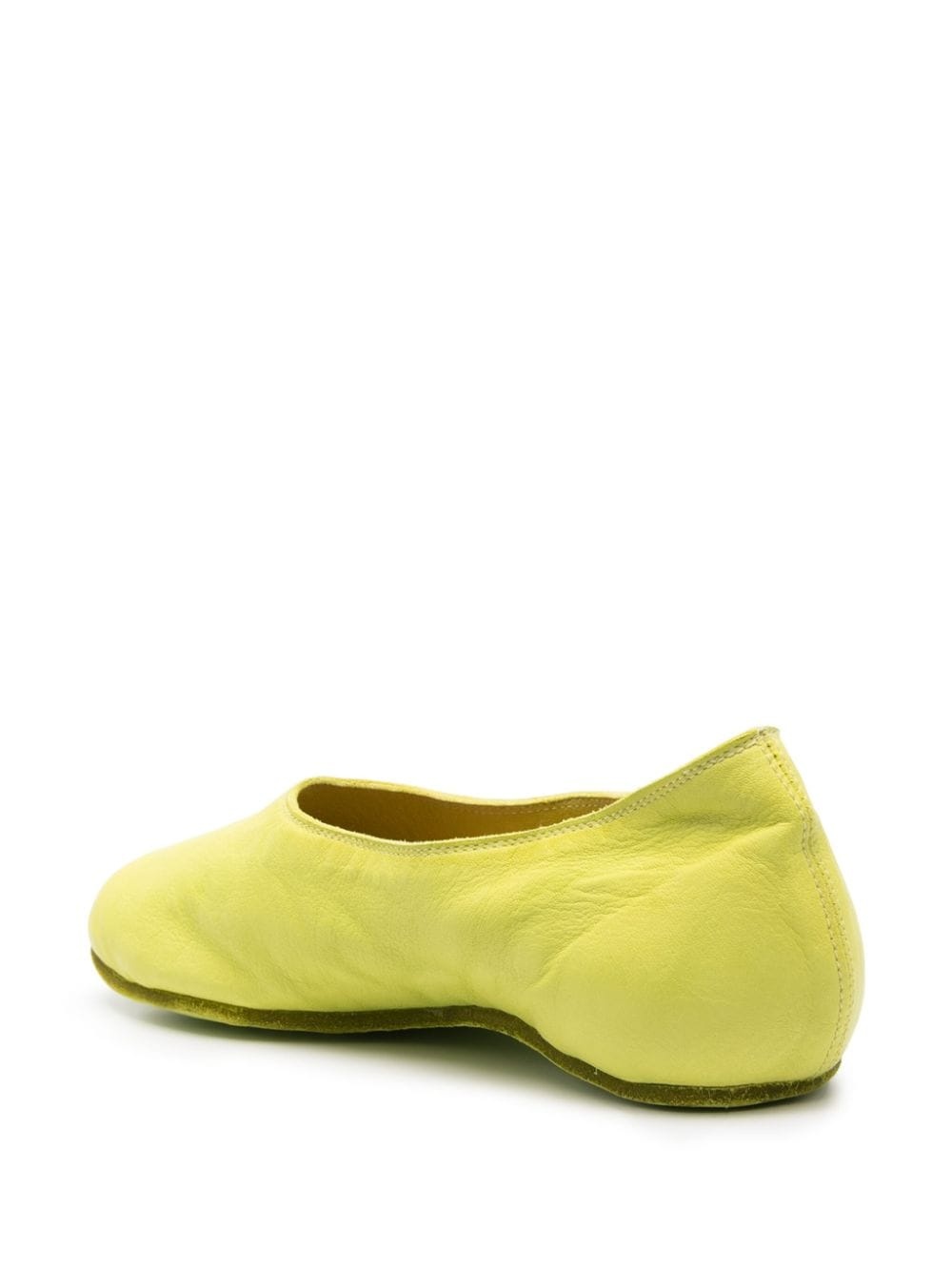 slip-on leather loafers - 3