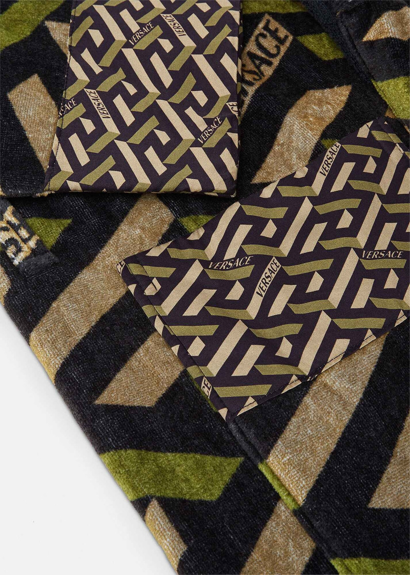 La Greca Embroidered Bathrobe 4