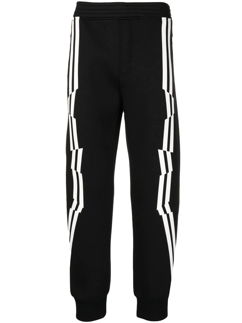 side-stripe track pants - 1