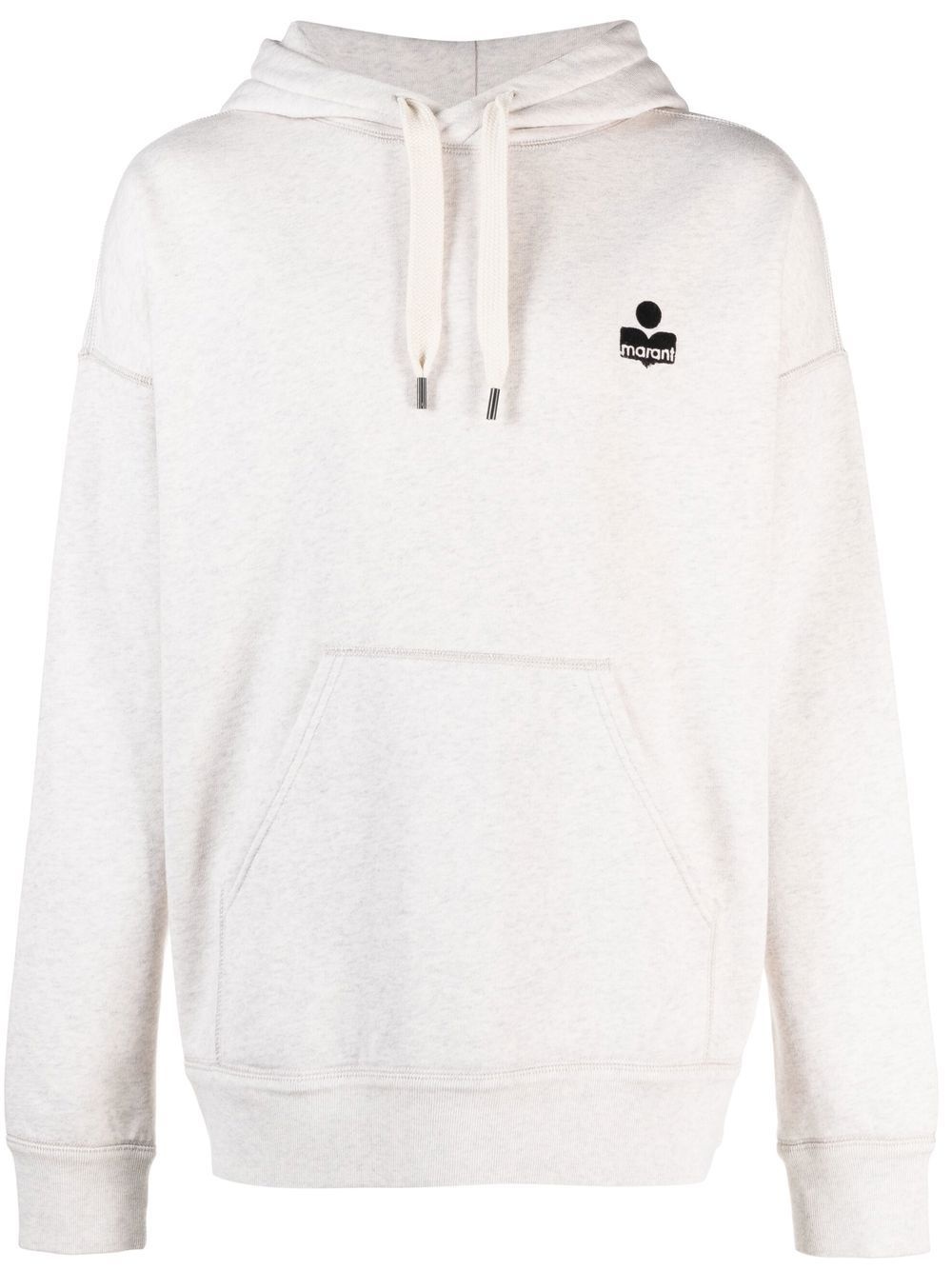 Malek embroidered-logo hoodie - 1