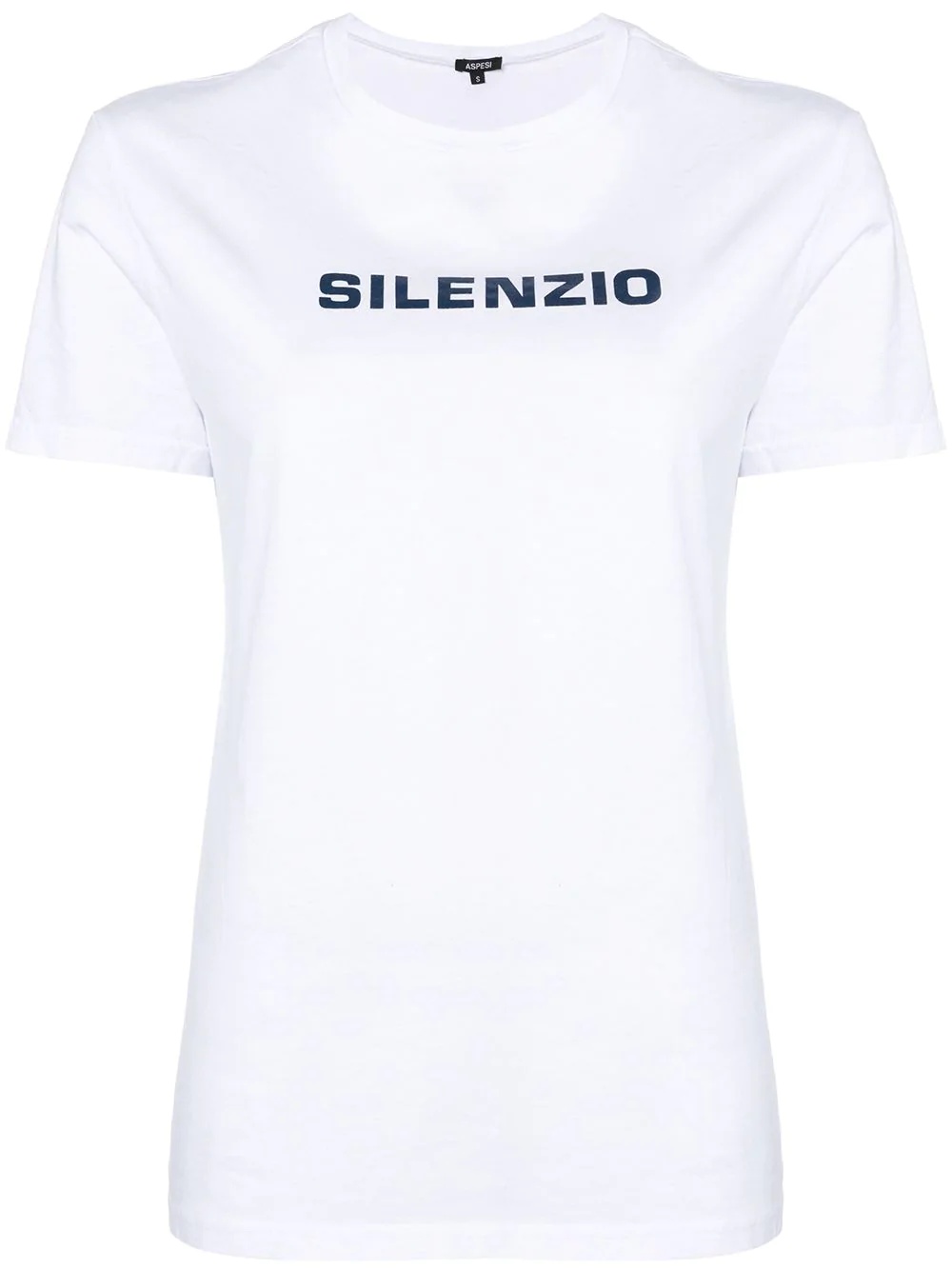 Silenzio print T-shirt - 1