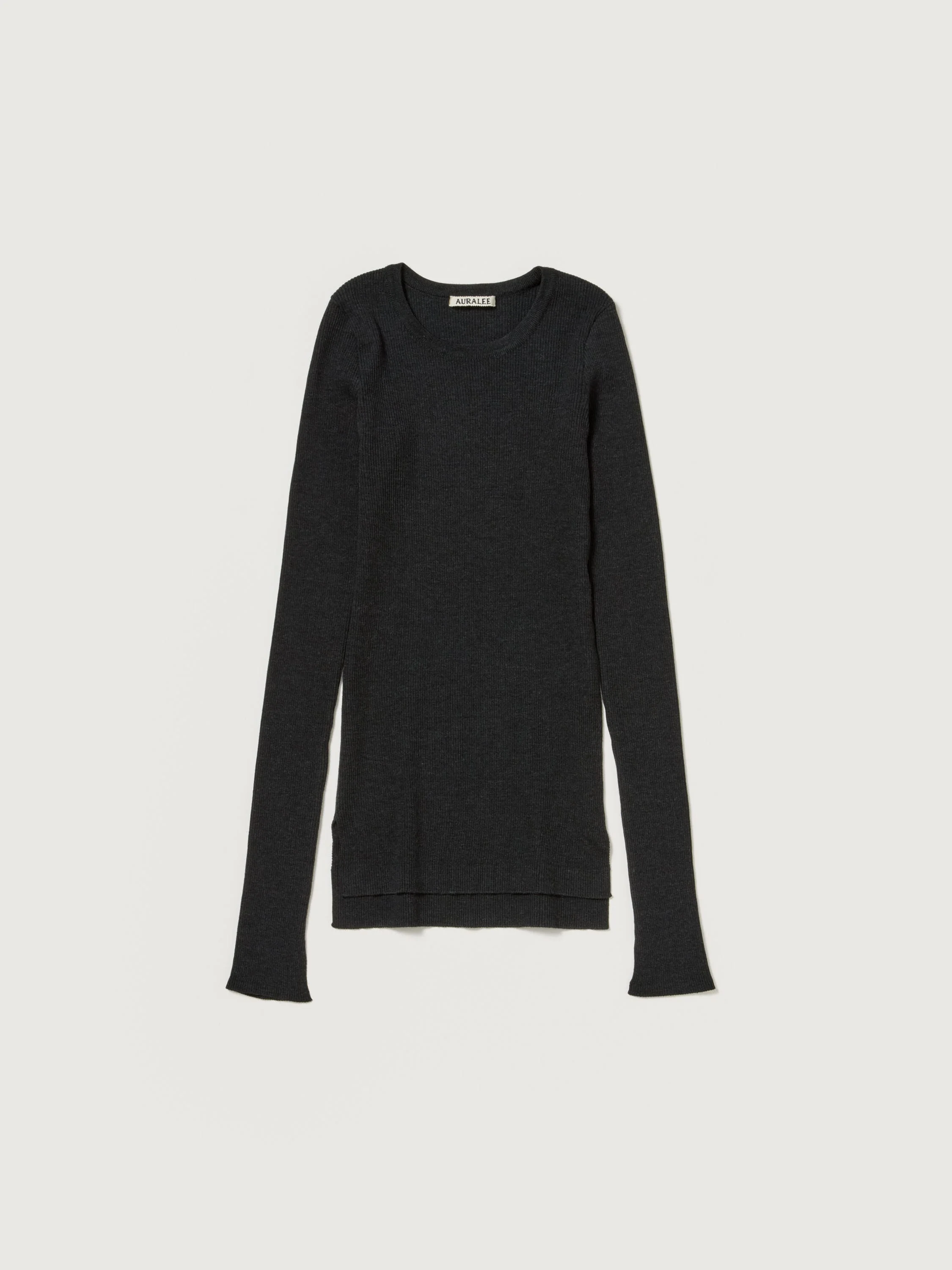 SUPER FINE WOOL HIGH GAUGE RIB KNIT P/O - 1