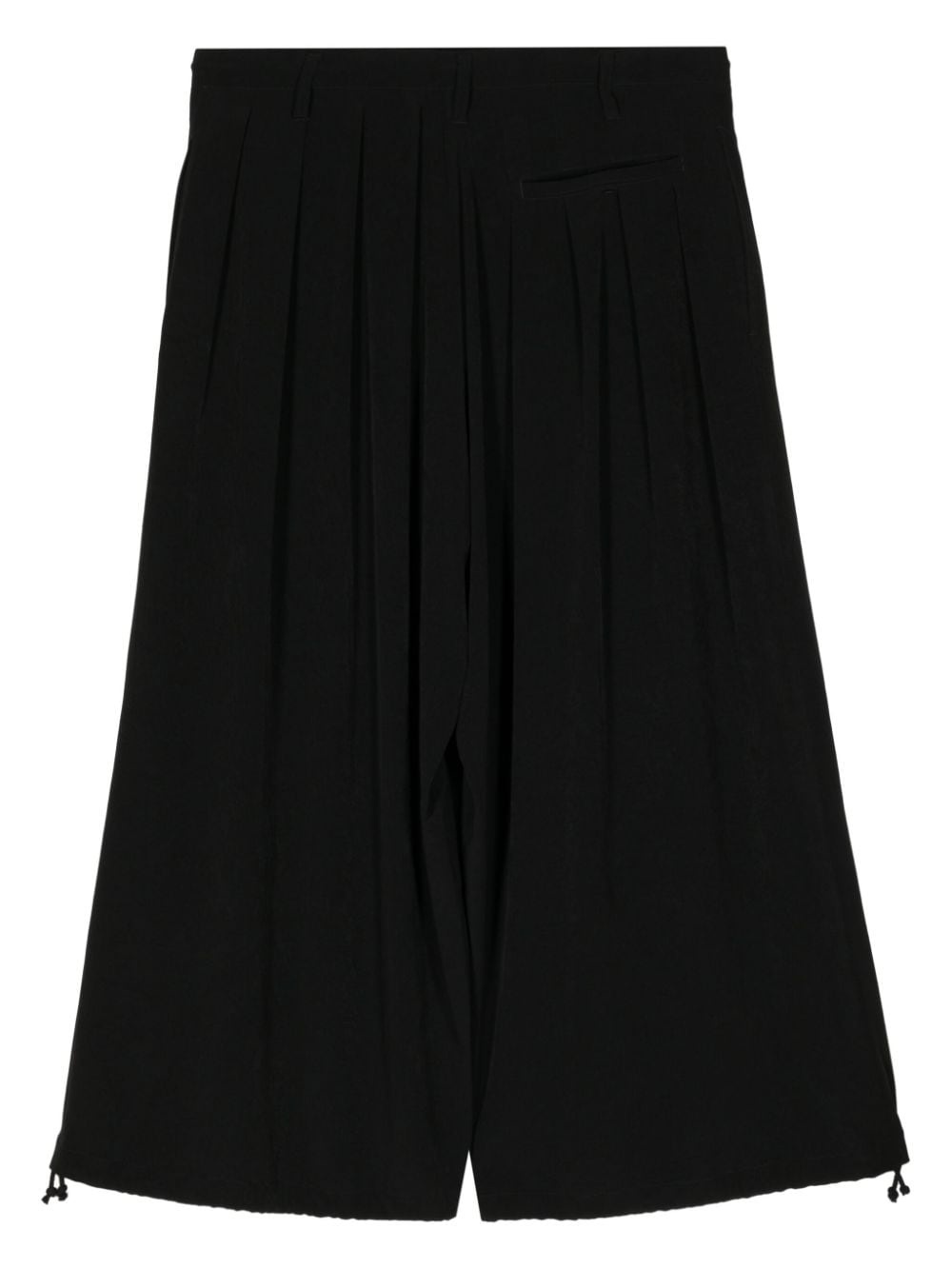 wide-leg cropped trousers - 2