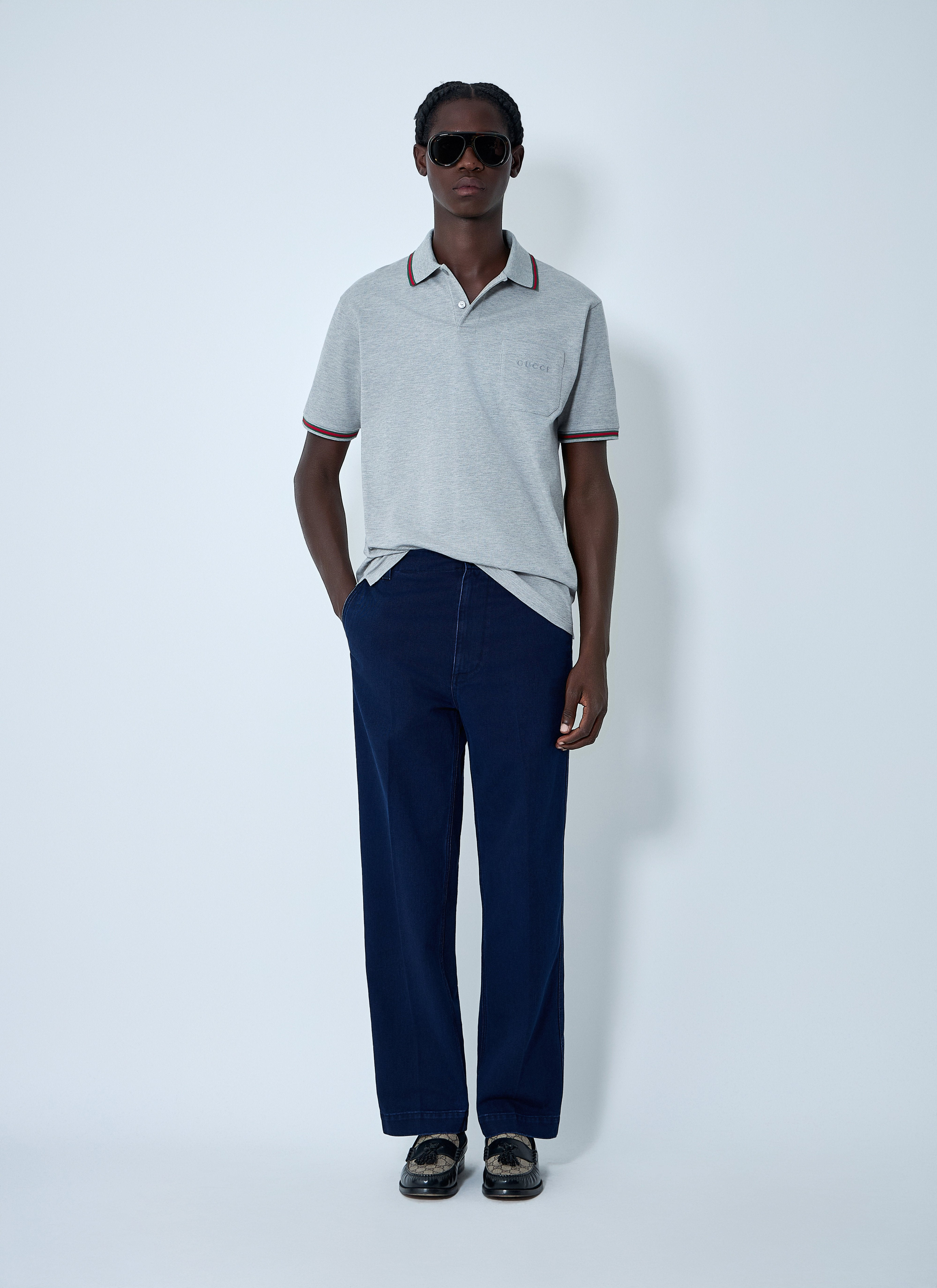 Gucci Men Five-Pocket Jeans - 2