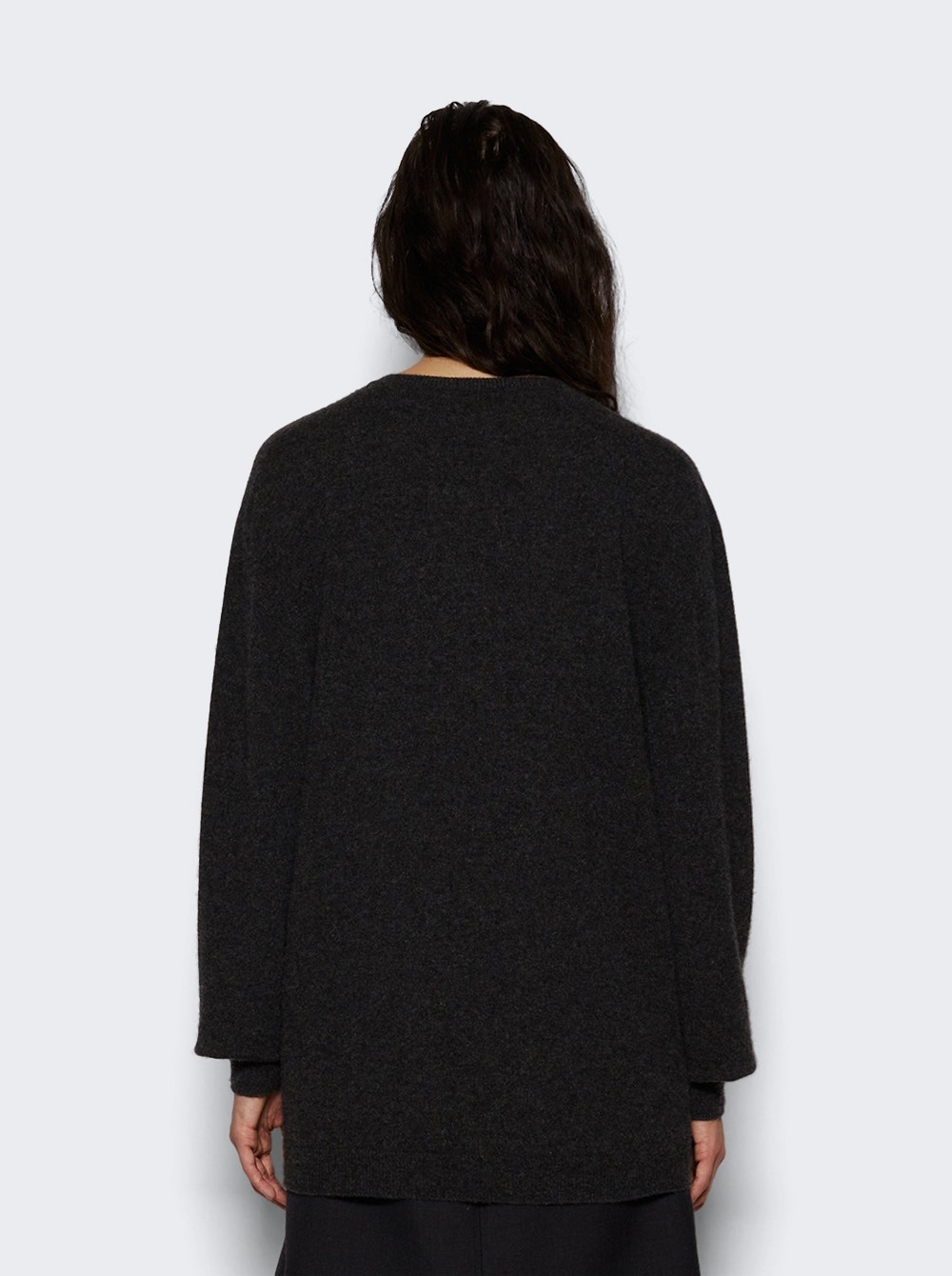 Isadora Cashmere Sweater Enzyme Black - 5