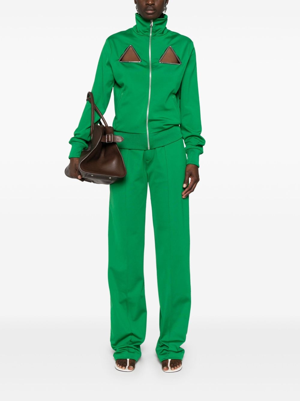 straight-leg track pants - 2
