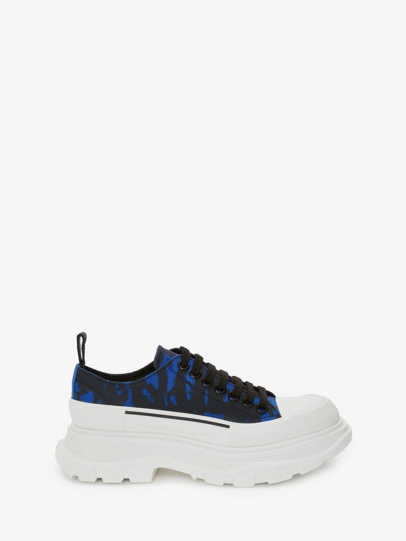Tread Slick Lace Up in Black/blue - 1