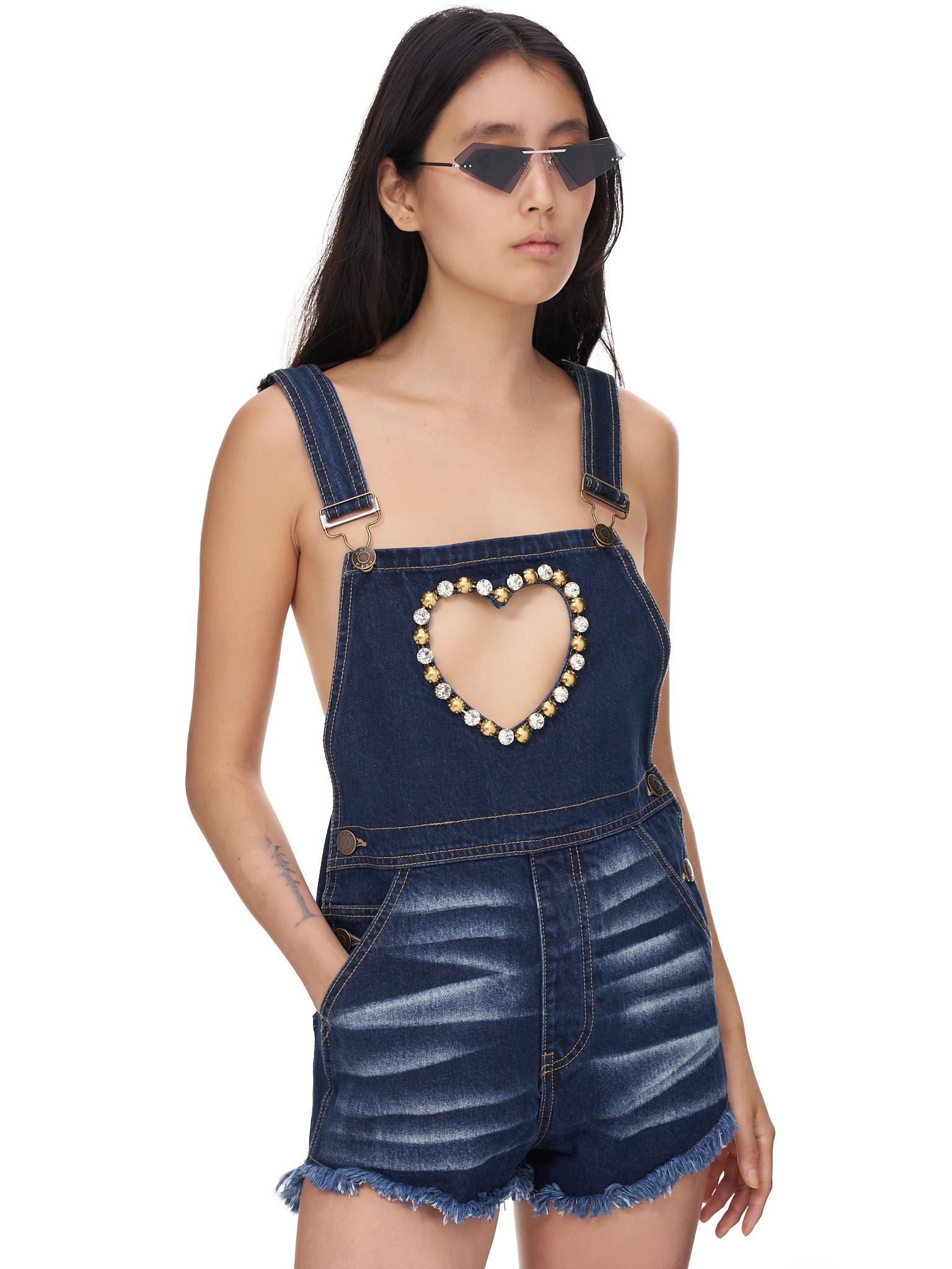 Heart Cutout Overall - 4