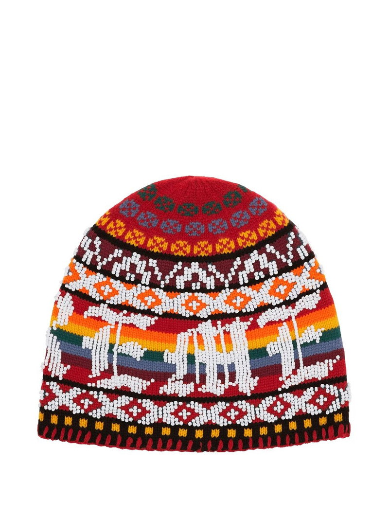 beaded beanie hat 1