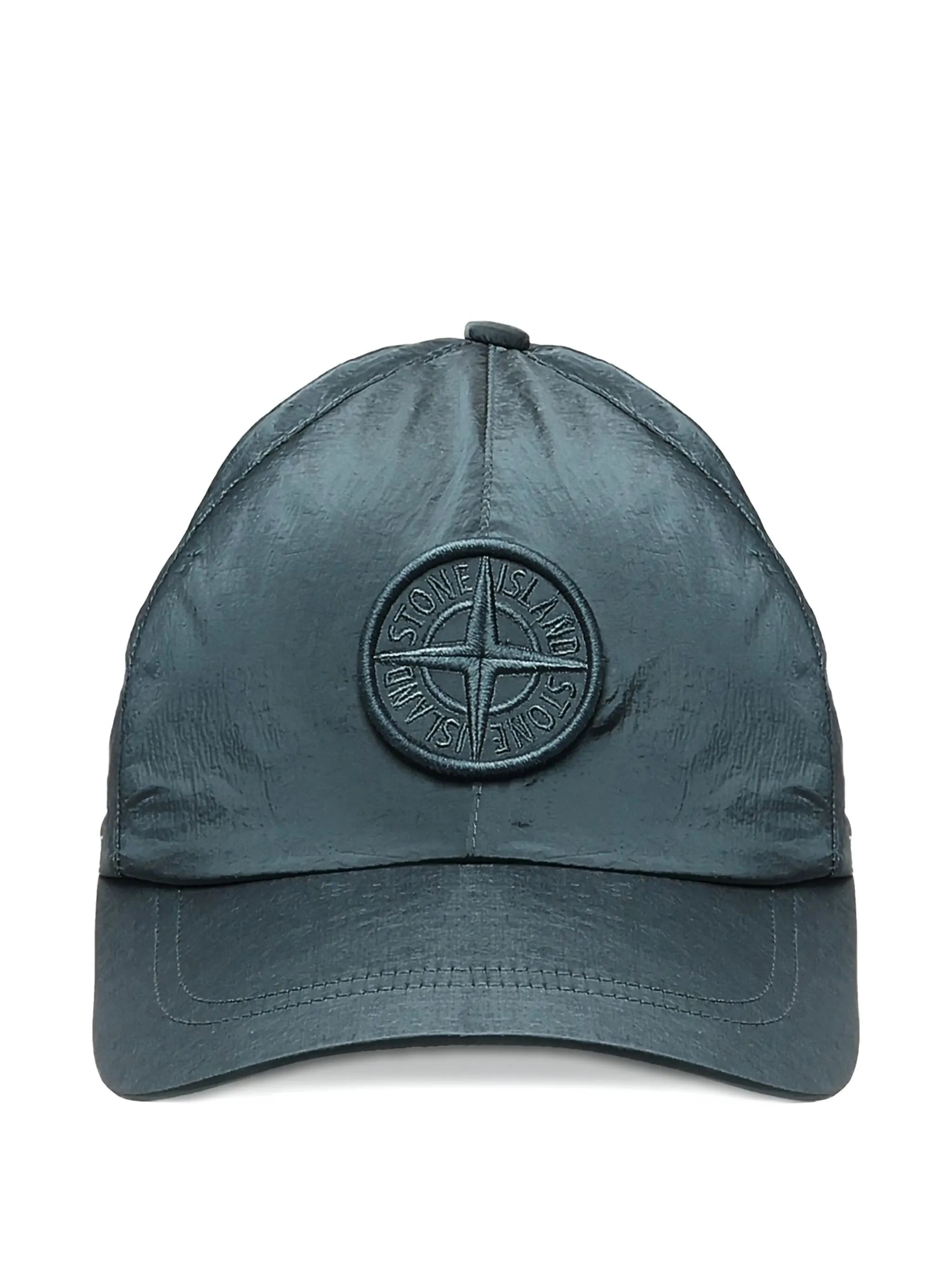 logo-patch baseball cap - 1