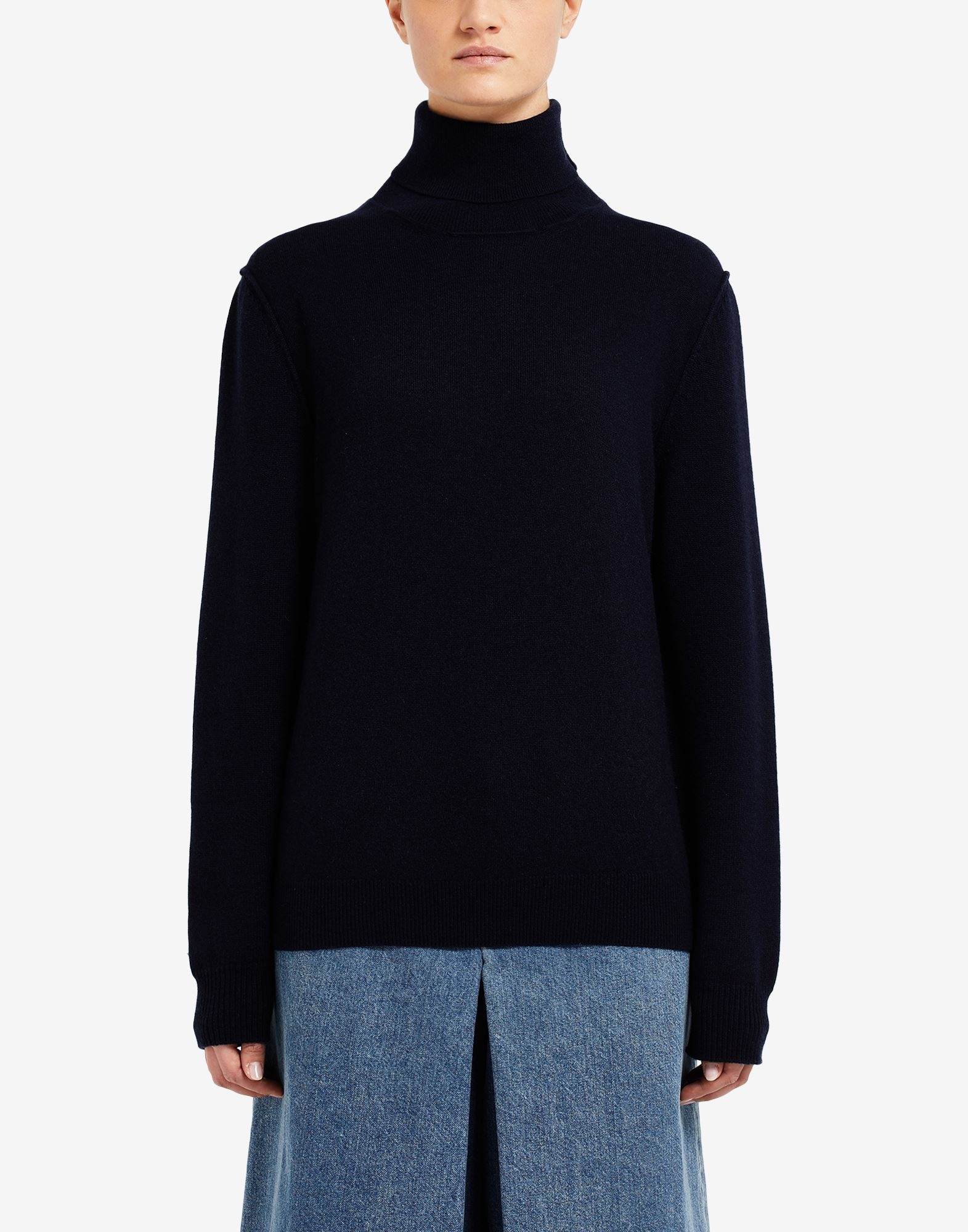 Eco cashmere high-neck sweater - 5