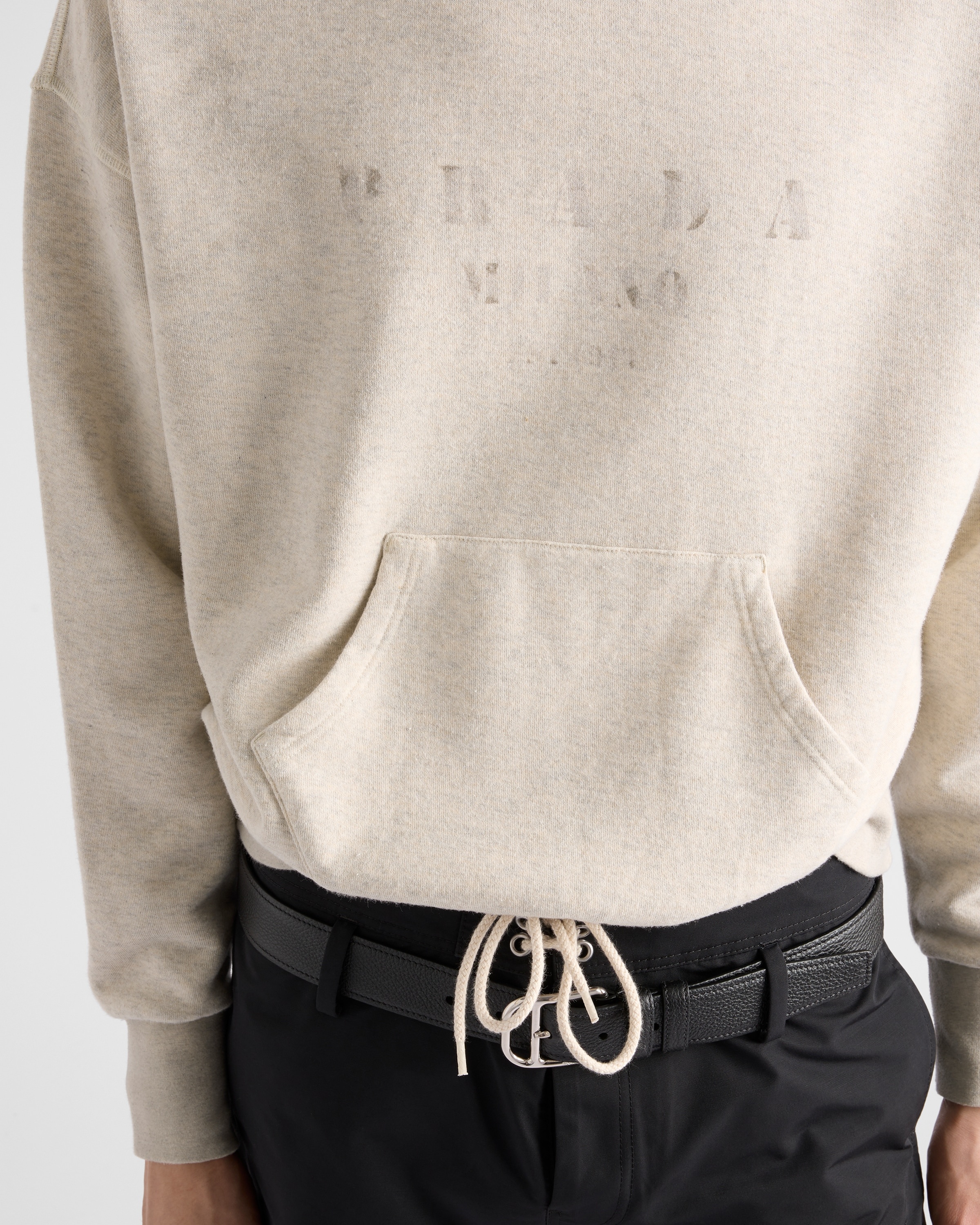 Cotton fleece hoodie - 3