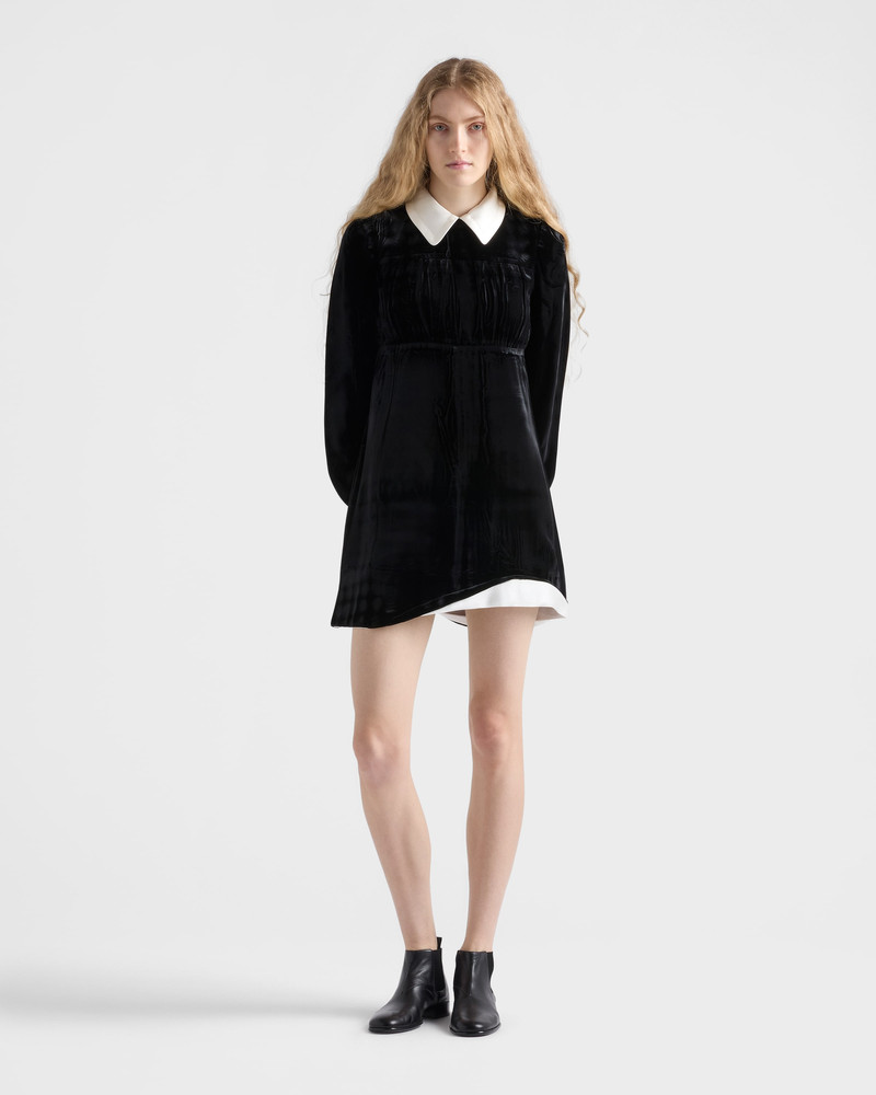 Prada Velvet mini-dress outlook