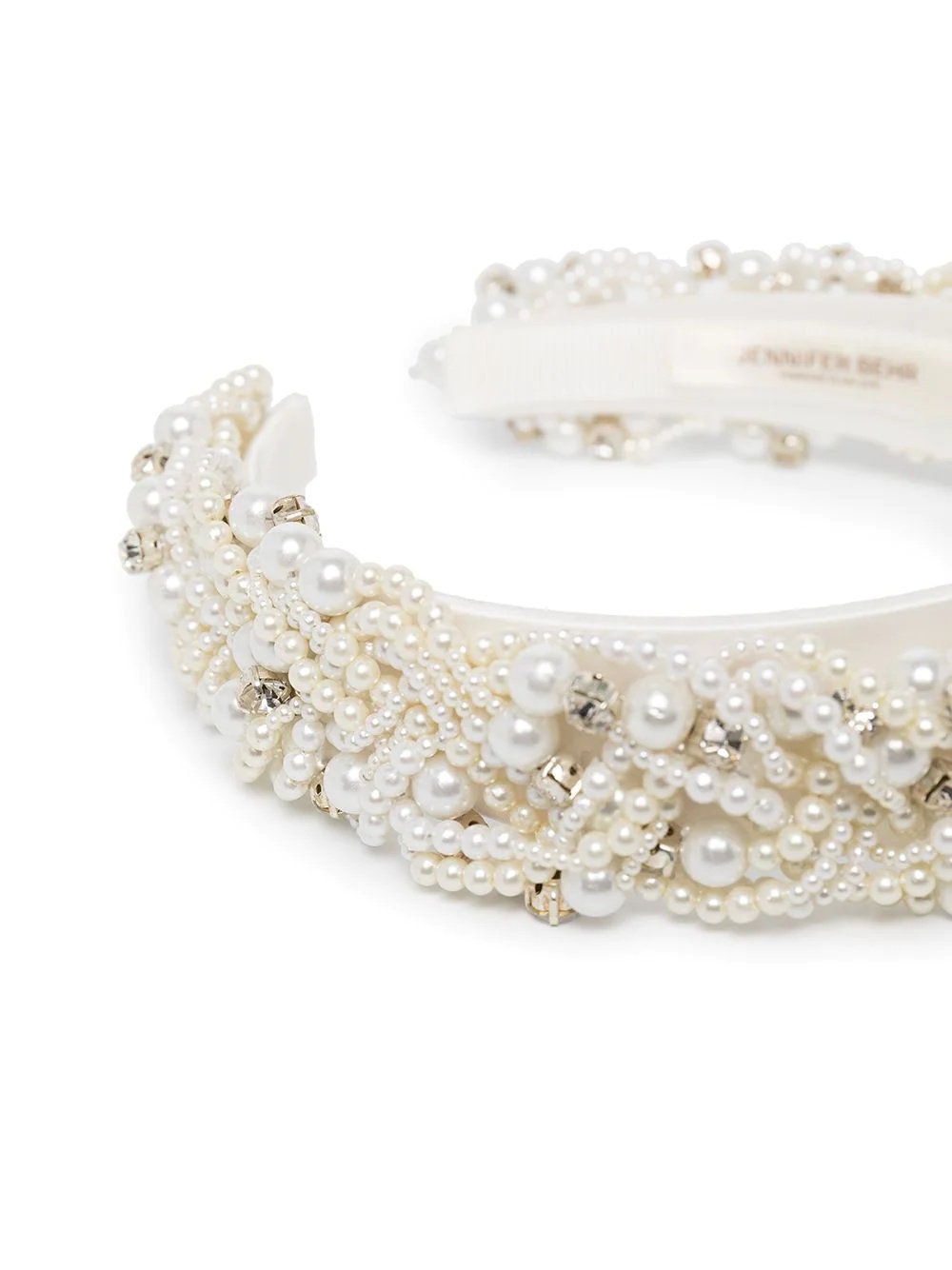 Guilianna crystal pearl headband - 3