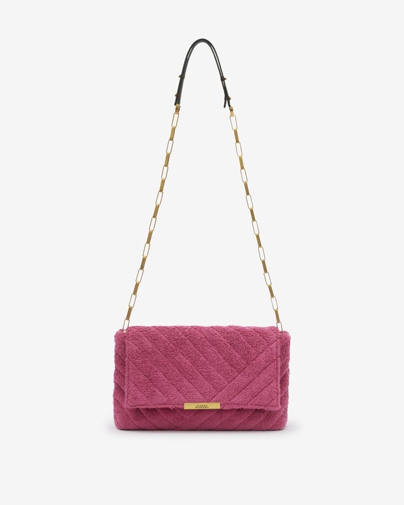 MERINE QUILTED LEATHER BAGUETTE BAG - 6