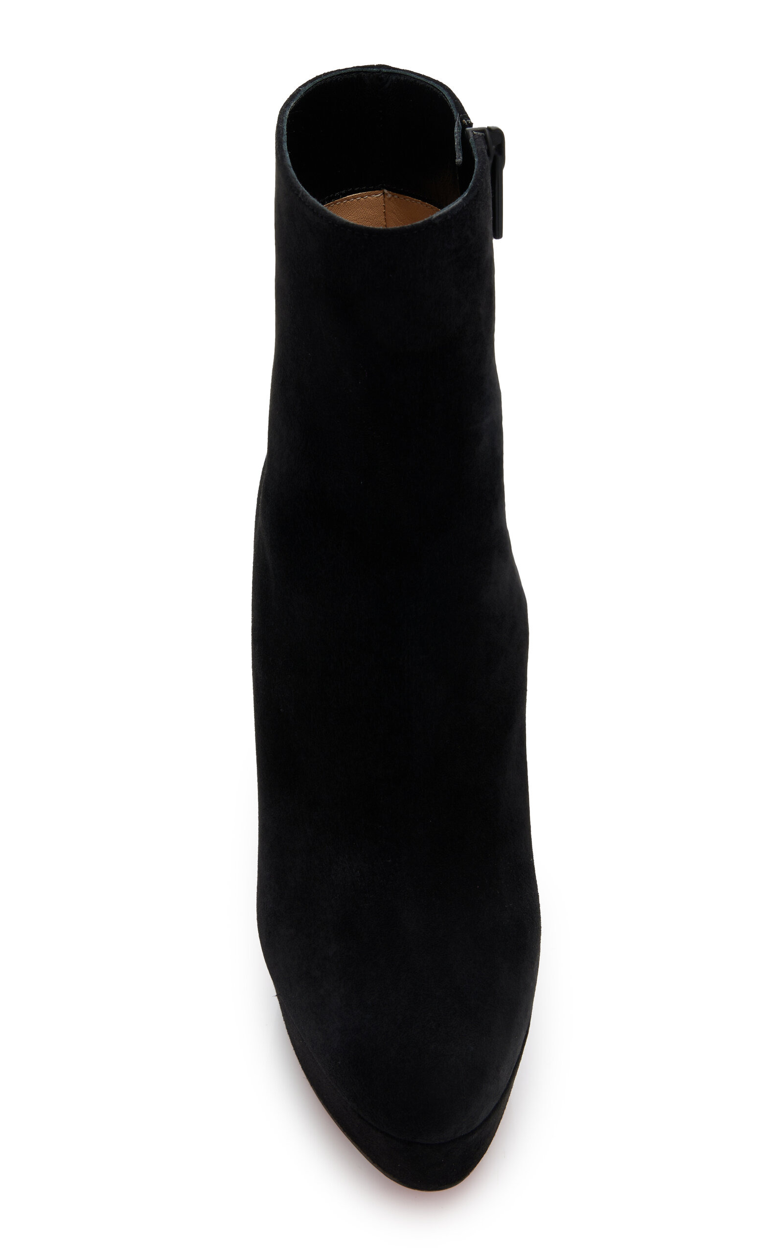 Loo 130mm Velour Ankle Boots black - 3
