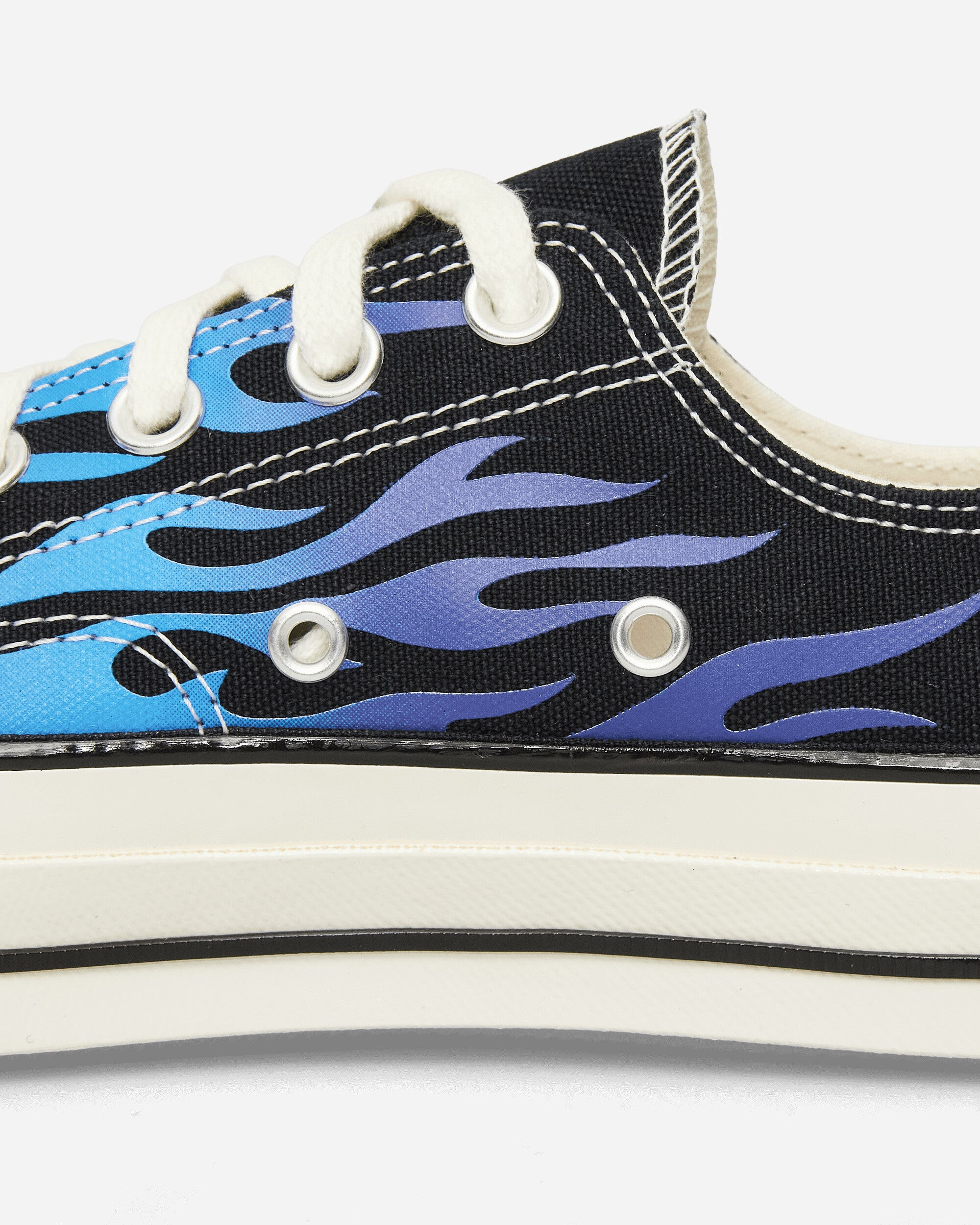 Chuck 70 Low Fire Sneakers Black / Blue It / Cobalt - 6