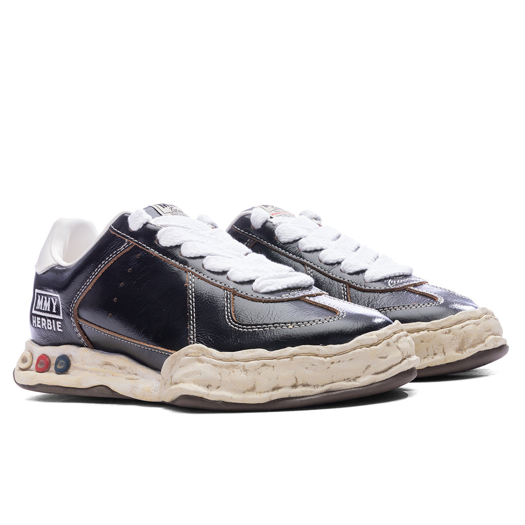 HERBIE LOW OG SOLE WRINKLED LEATHER - BLACK - 2