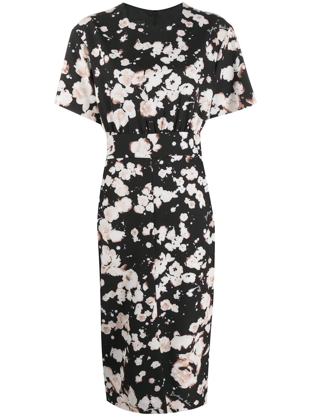 floral-print pencil dress - 1