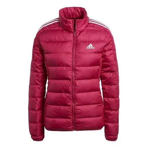 (WMNS) adidas Essentials Down Jacket 'Power Berry' GH4597 - 1