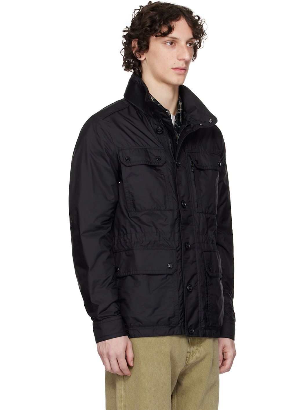 Black Lez Water-Repellent Field Jacket - 2