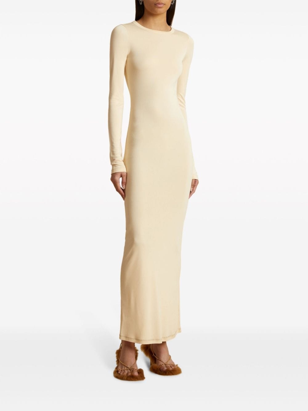 Bayra long-sleeve maxi dress - 3