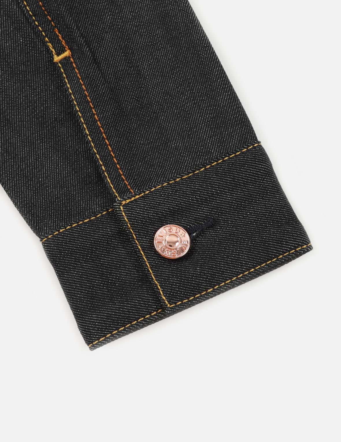 PEACOCK AND TSUBAKI EMBROIDERY DENIM JACKET - 9